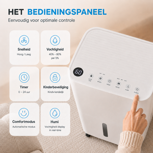 Vela Luchtontvochtiger 20L