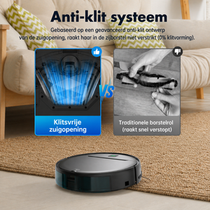 Robotstofzuiger pro - 6000Pa zuigkracht