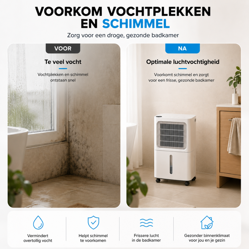 Vela Luchtontvochtiger 20L
